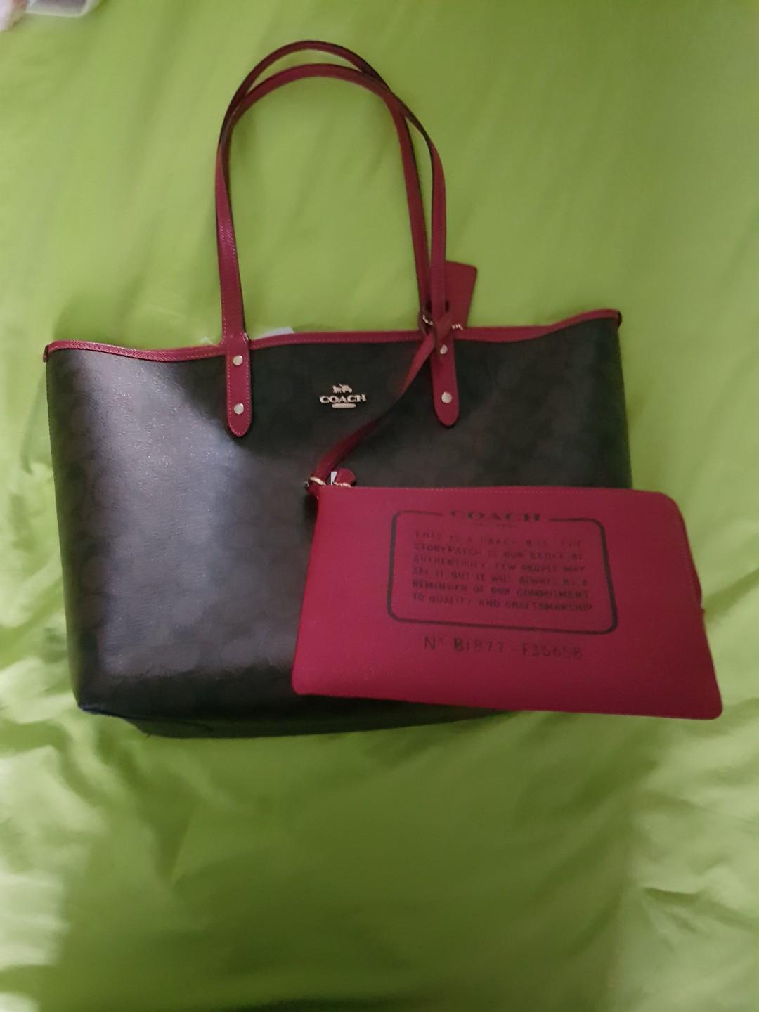 coach new york tote