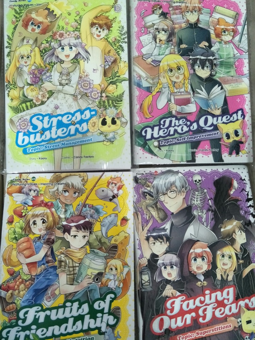 Comic Candy Factory Books Stationery Comics Manga On Carousell