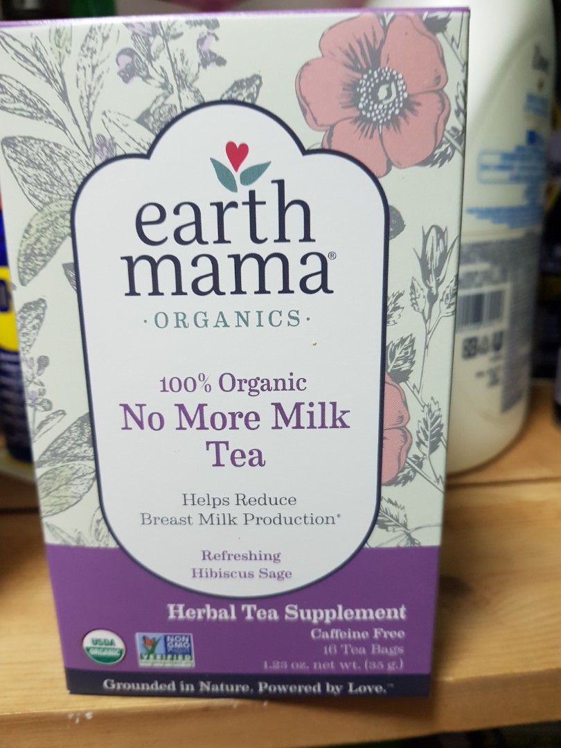 Earth Mama Angel Baby Organic No More Milk Tea Refreshing Hibiscus Sage Babies Kids Nursing Feeding Weaning Toddler Feeding On Carousell