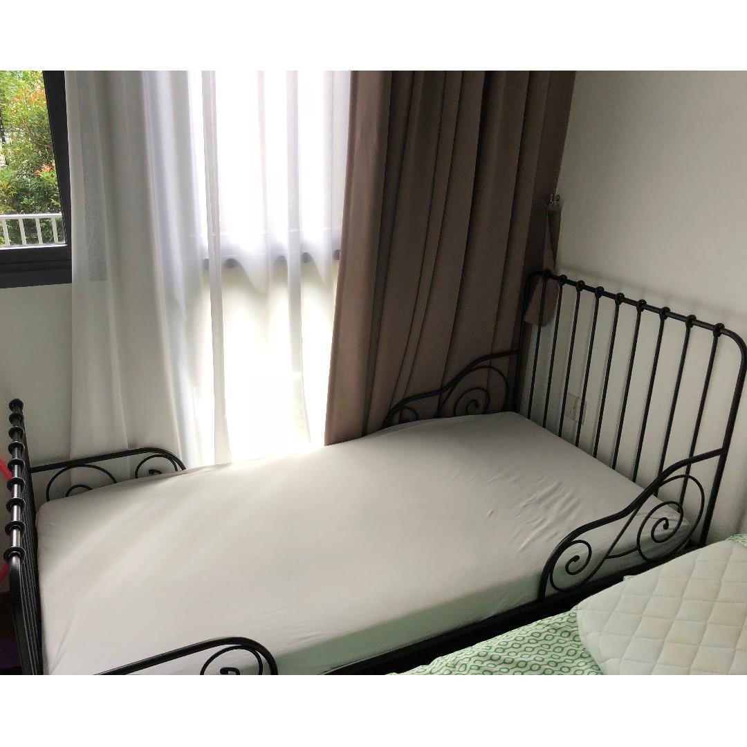 Extendable Ikea Kids Bed Along With Extendable Mattress Furniture