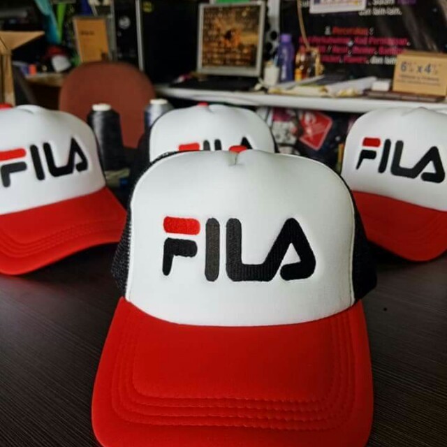 fila trucker hat