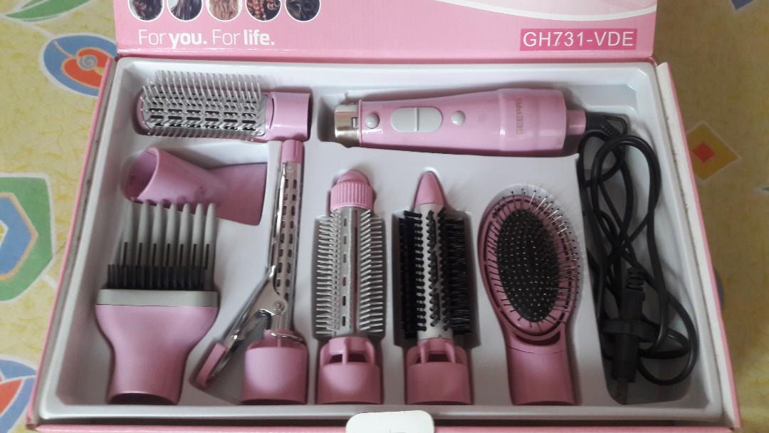Geepas 8 in 1 hair styler, Beauty & Personal Care, Hair on Carousell