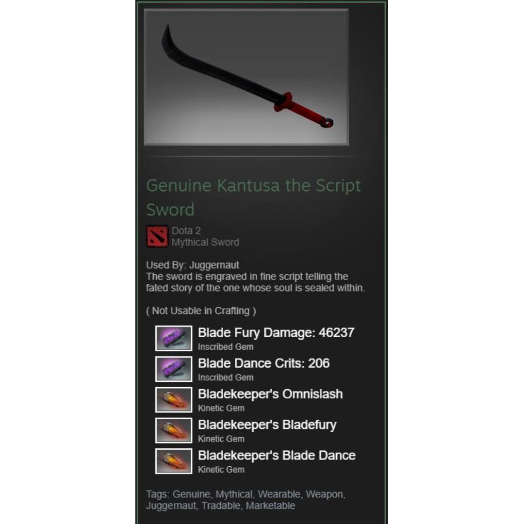 Genuine Kantusa The Script Sword Toys Games Video Gaming In Game Products On Carousell - roblox script for sword