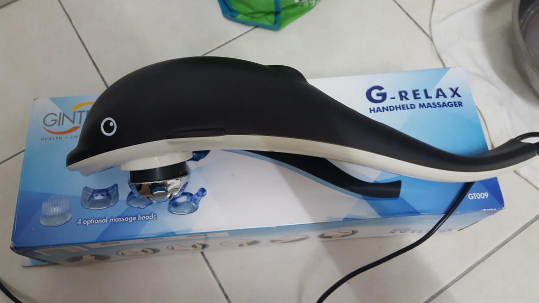 Gintell G Relax Handheld Massager Health Nutrition Massage