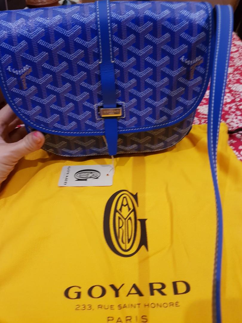 Goyard SAC Belvedere Medium Flap, 名牌, 手袋及銀包- Carousell