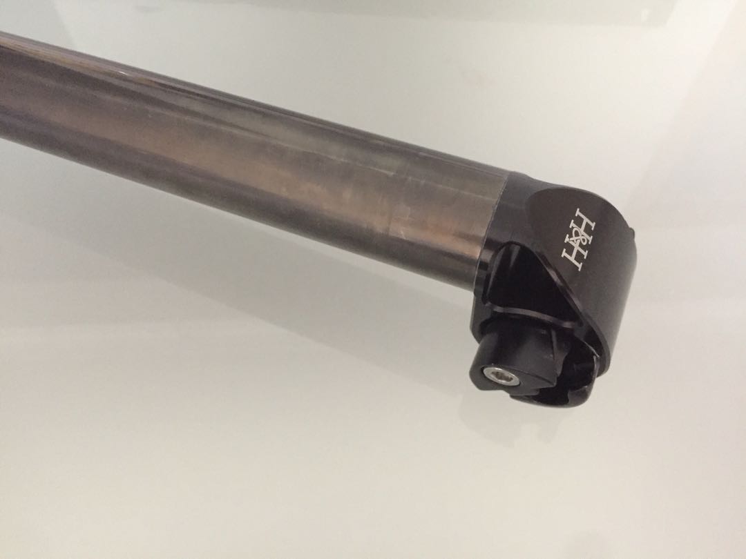 H&h titanium seatpost clearance