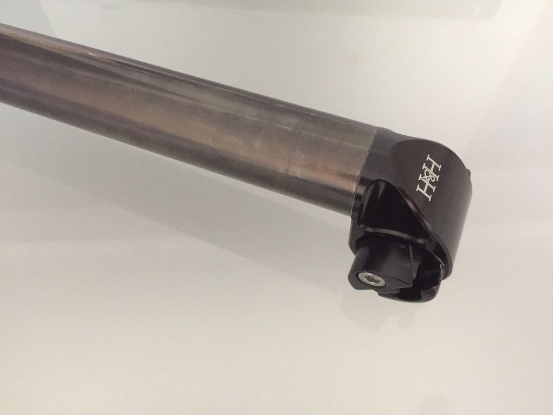 H&h titanium seatpost clearance