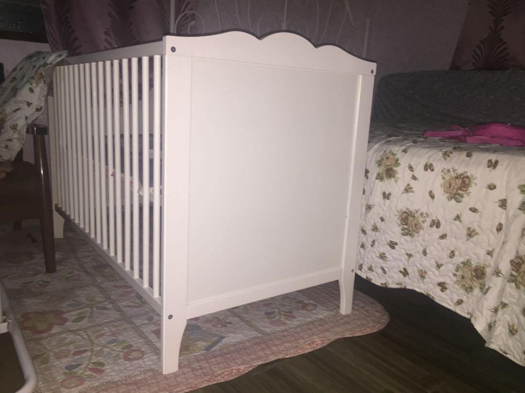 Ikea Baby Cots Hensvik, Babies & Kids, Baby Nursery & Kids Furniture