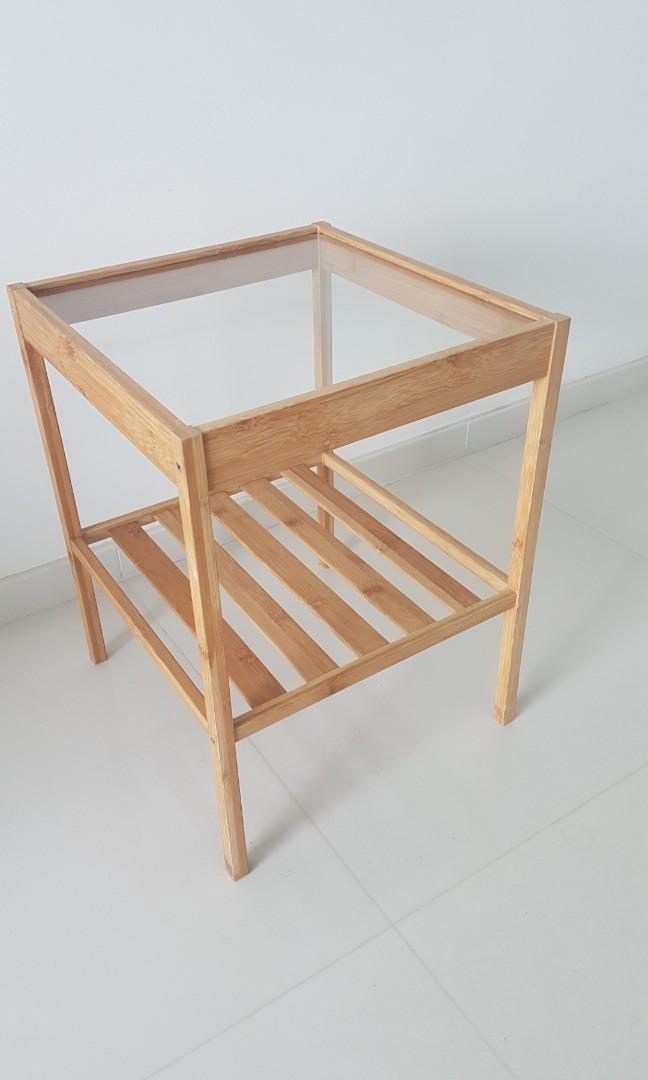 Ikea Nesna Night Stand Side Table Coffee Furniture