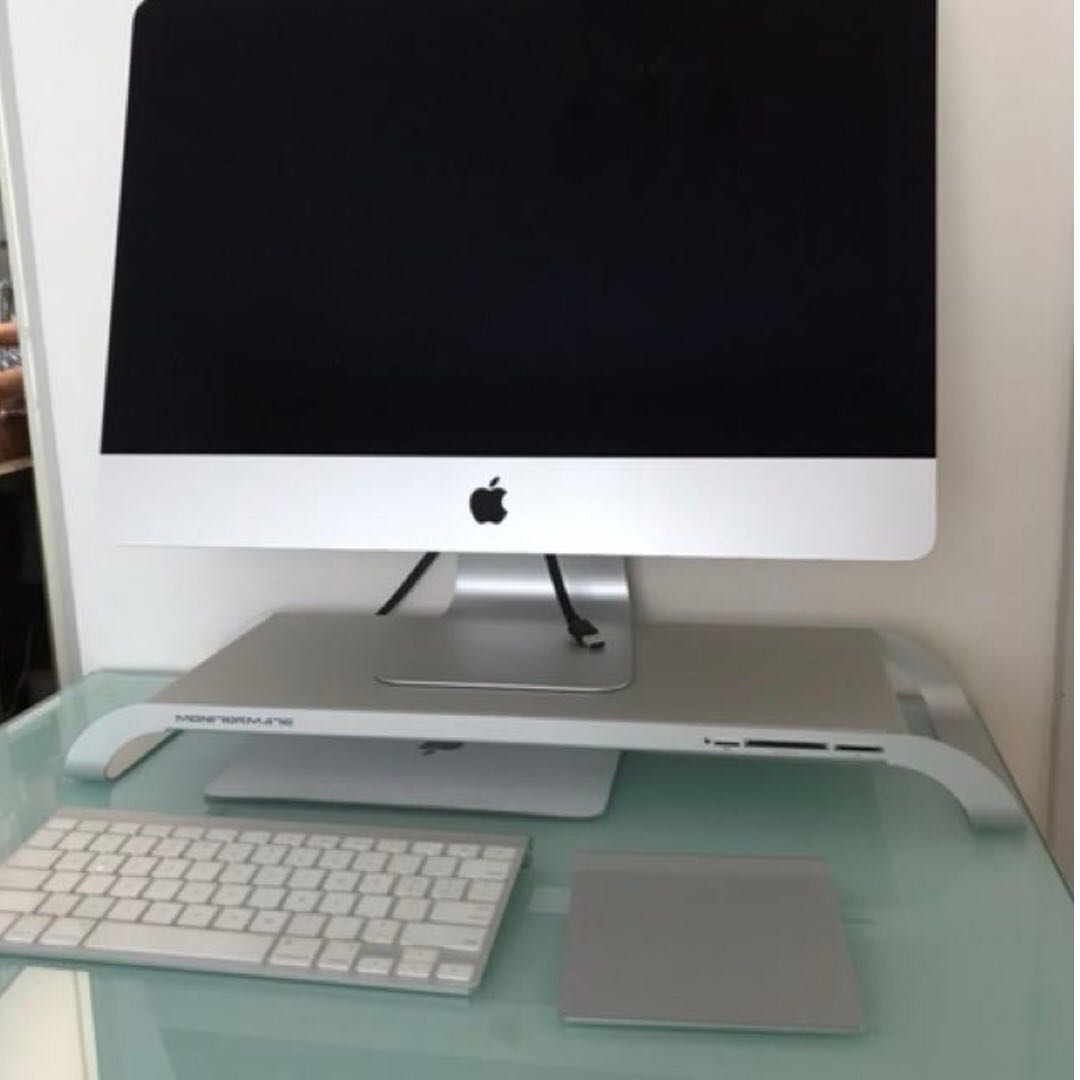 iMac (21.5inch, Late 2013, 1080, 1TB), with iMac keyboard, trackpad