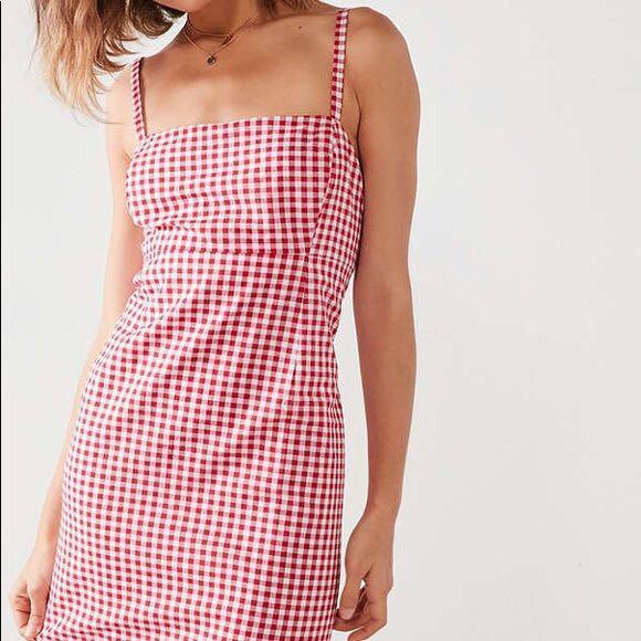 SALE Instock BNIP Brandy Melville Inspired Gingham Spaghetti