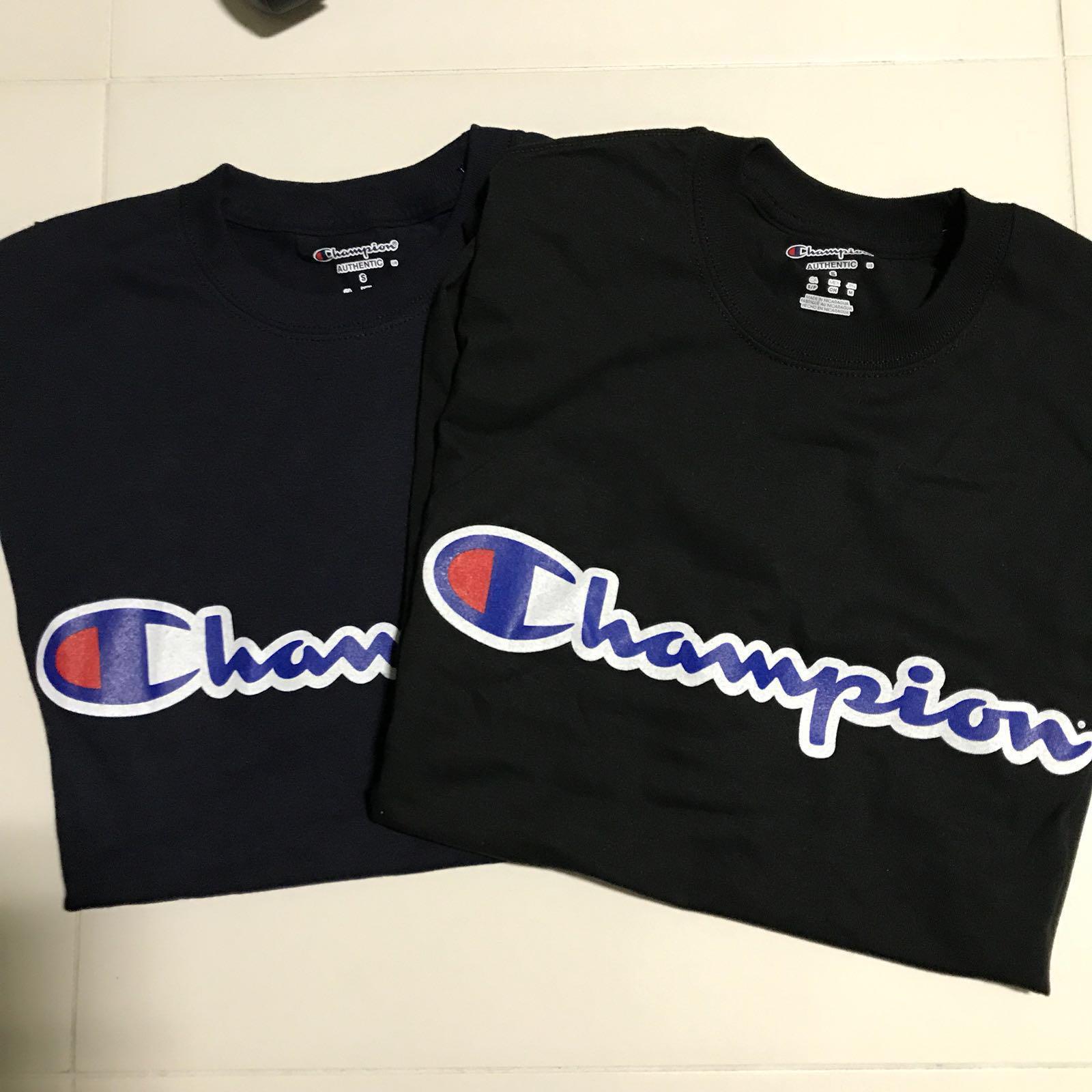 champion authentic shirt