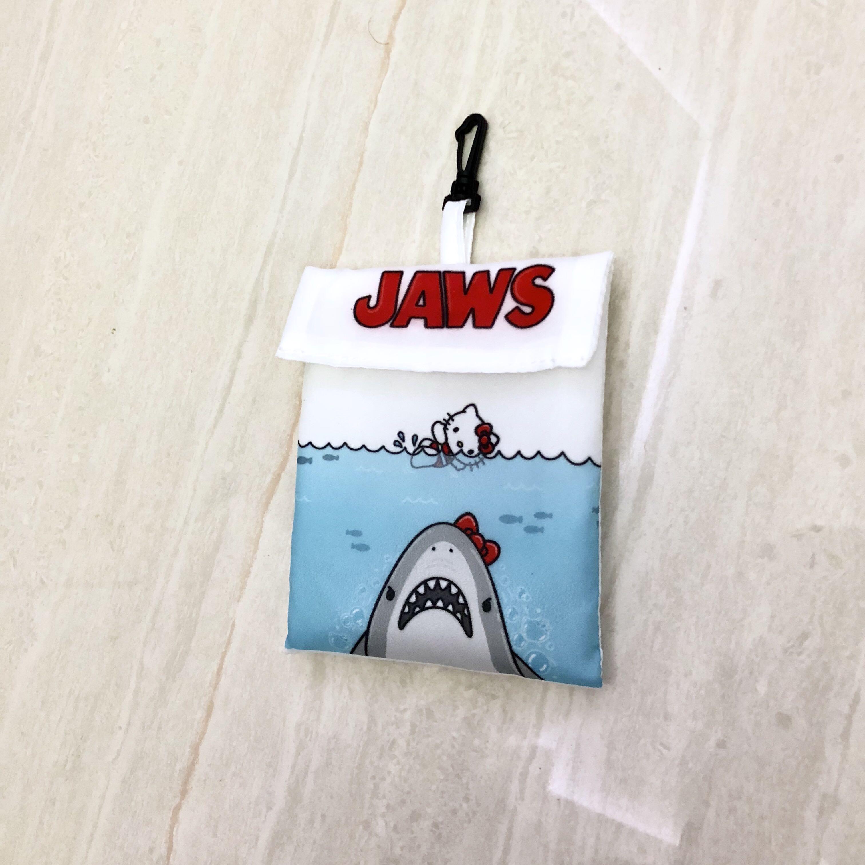 Jaws Hello Kitty reusable shopping bag Health Nutrition Face