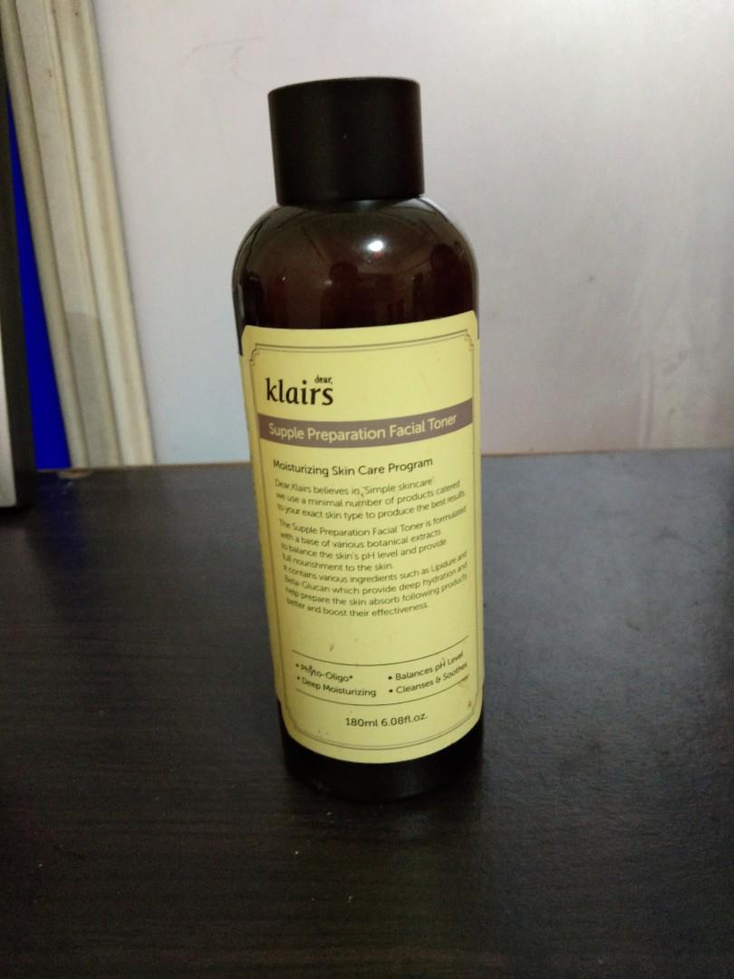 Kalirs supple preparation toner (Category: Health Food, Drinks & Tonics) located in Makati City. Submitted by munyeca (Listing ID 176077263, Image 1). Description: 180ml. 80% FULL. Expiration: OCT 31 2020 Check photo. P.