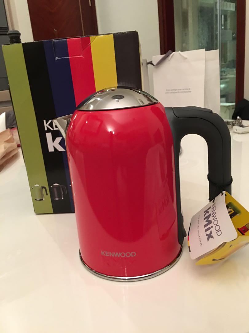 Kenwood KMix red kettle, 電視及其他電器 , 廚房用具, 榨汁機及攪拌機 Carousell