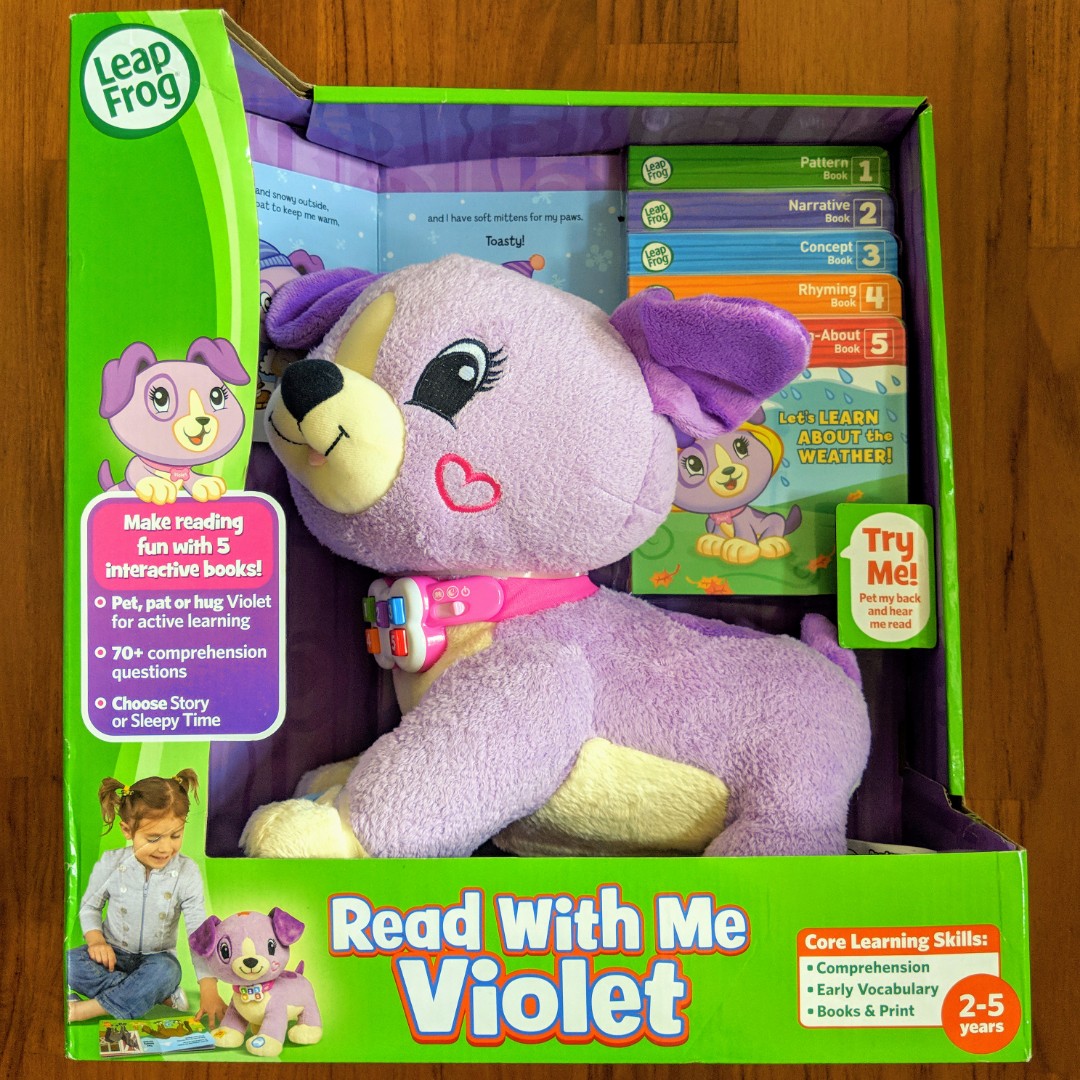 Leapfrog read hot sale with me violet