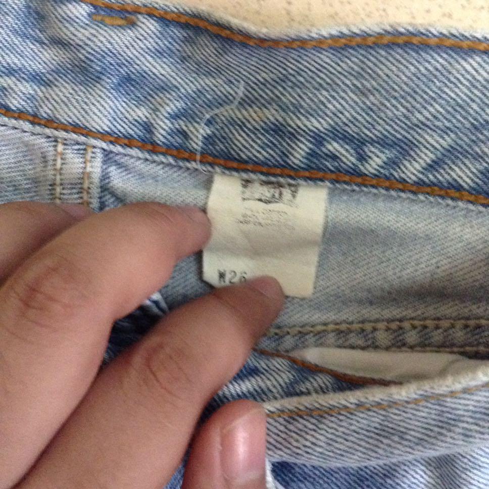 Levi's 501 Hw shorts (Category: Shorts) located in Calasiao. Submitted by matrona (Listing ID 176039779, Image 2). Description: Swipe for the ww Authentic Levi's 501 Size 26-27 .