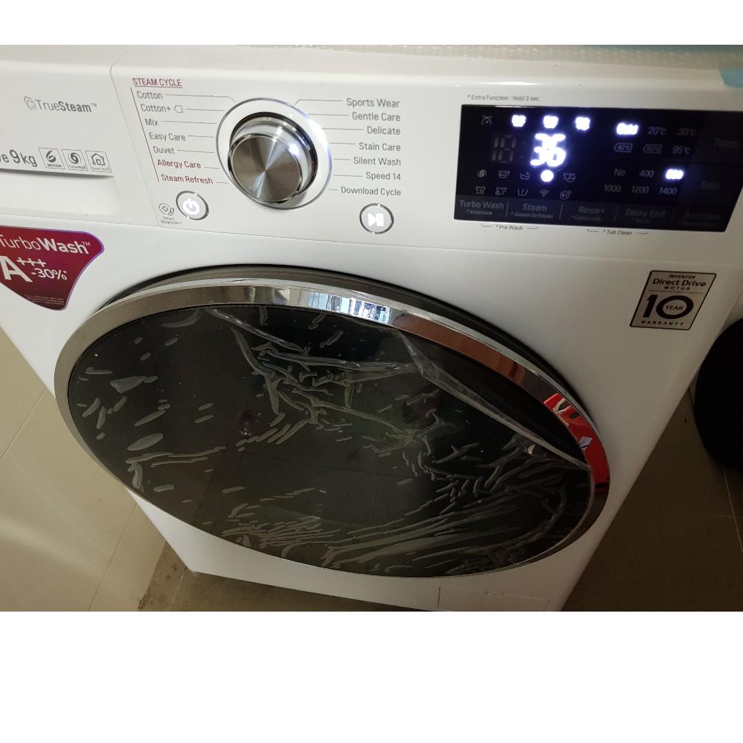 LG Washing Machine 2022 WIFI Setup Easy