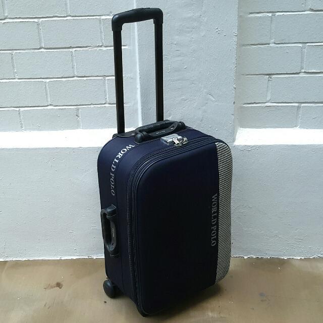 Polo world store luggage bags