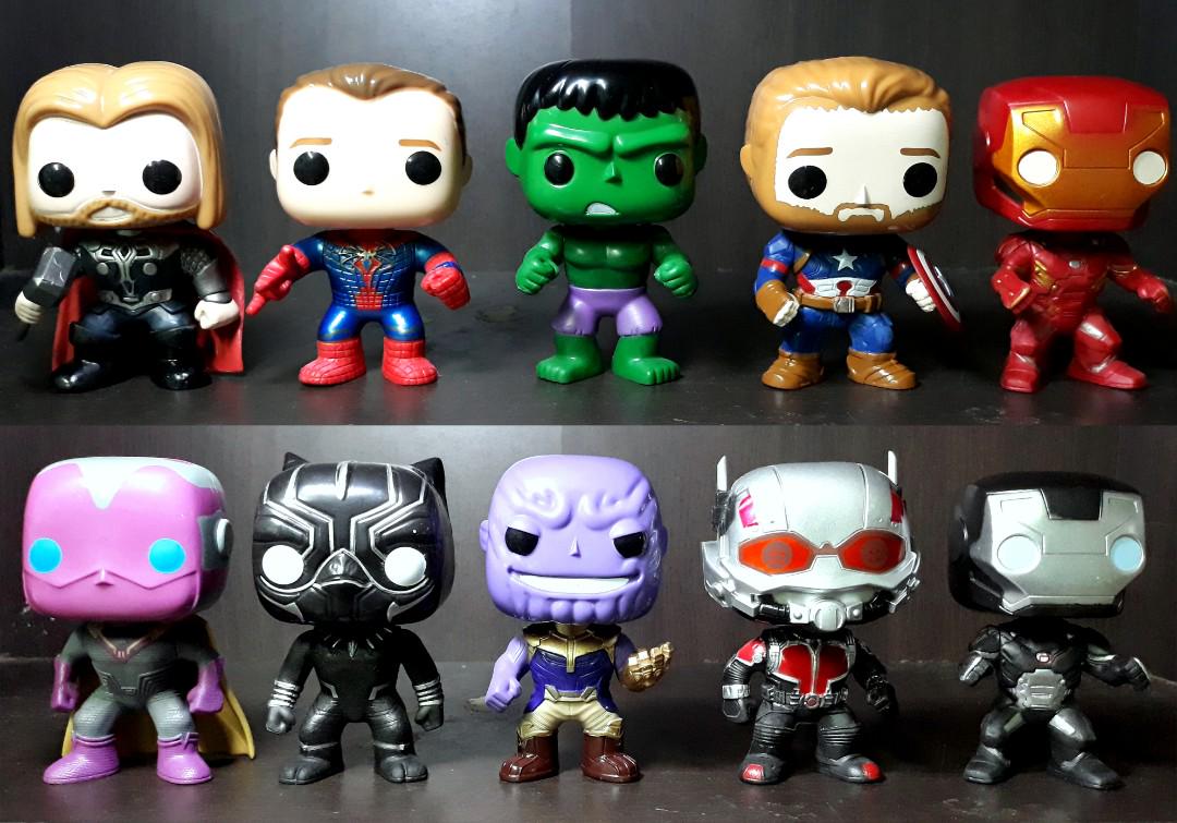 Marvel S Avengers Infinity War Funko Pop Toys 10 Piece Set Toys Games Toys On Carousell