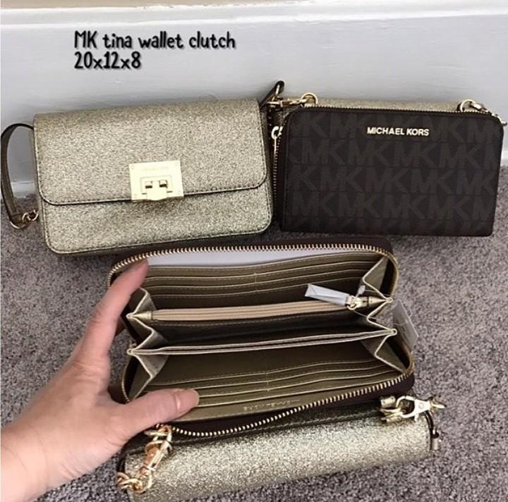 Michael kors wallet clutch sale
