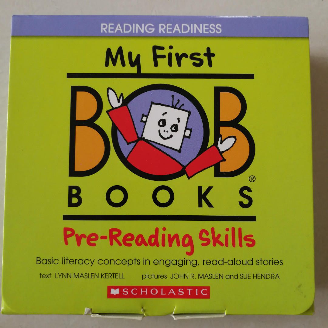 My First Bob Books Pre Reading Skills Books Stationery