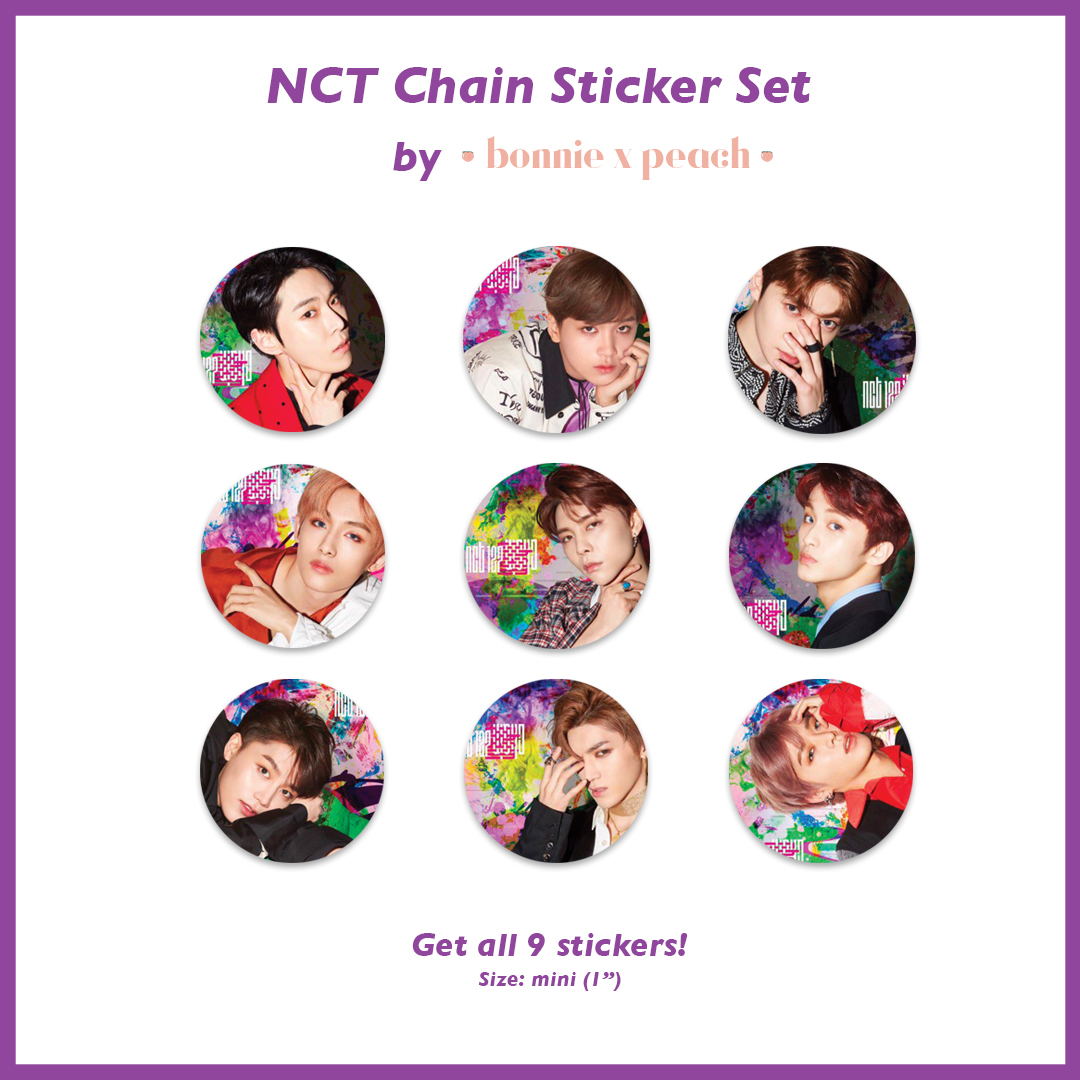 NCT Cherry Bomb Sticker Set, K-Wave on Carousell