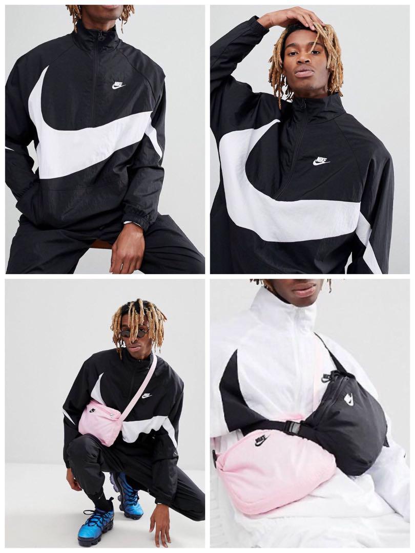 Nike Vaporwave Packable Half Zip Jacket black Carousell