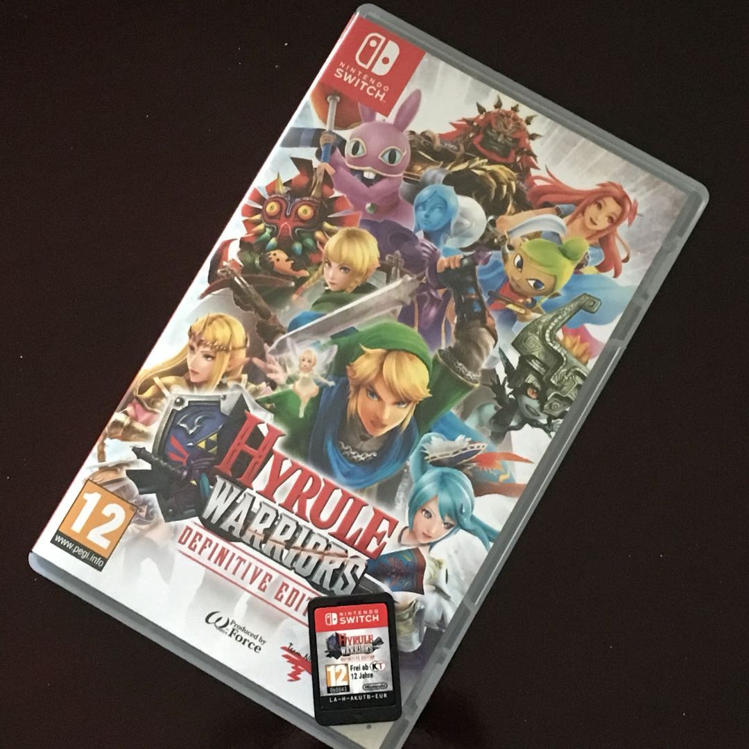 hyrule warriors definitive edition switch gameplay