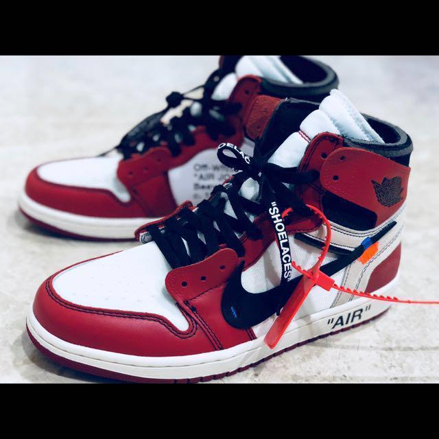 red off white 1s