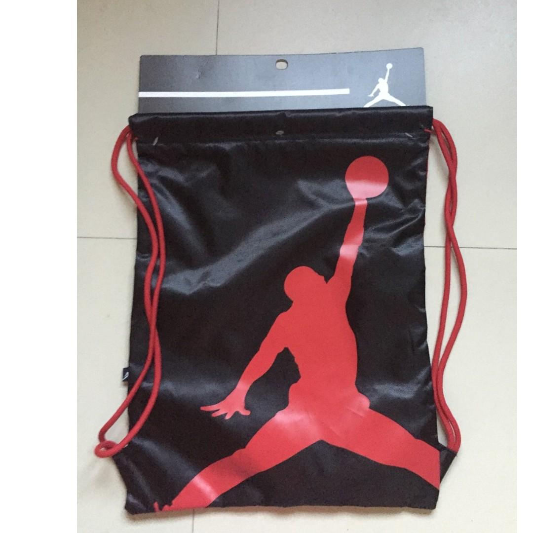 jordan drawstring backpack