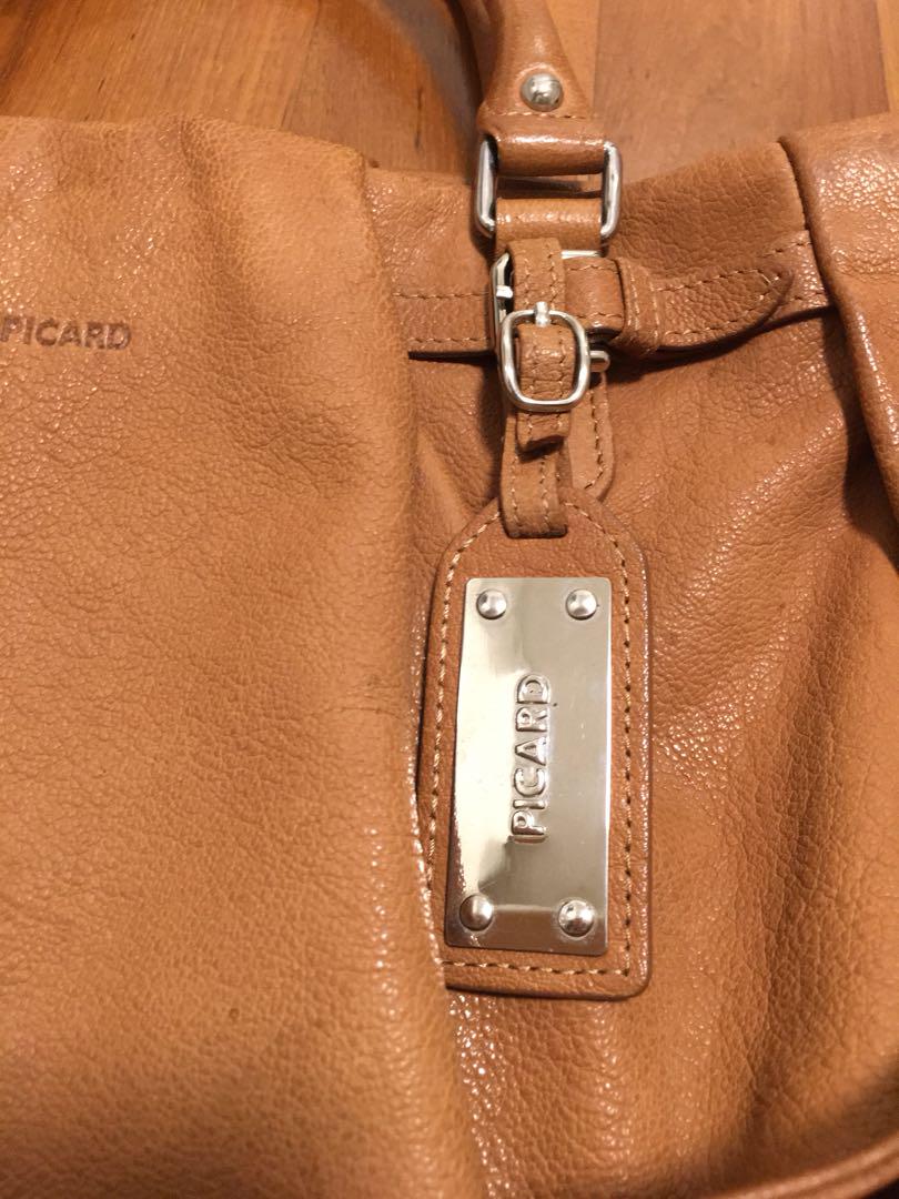Picard Buffalo Ladies Leather Shoulder Bag (Tan-Orange) – Picard (Singapore)