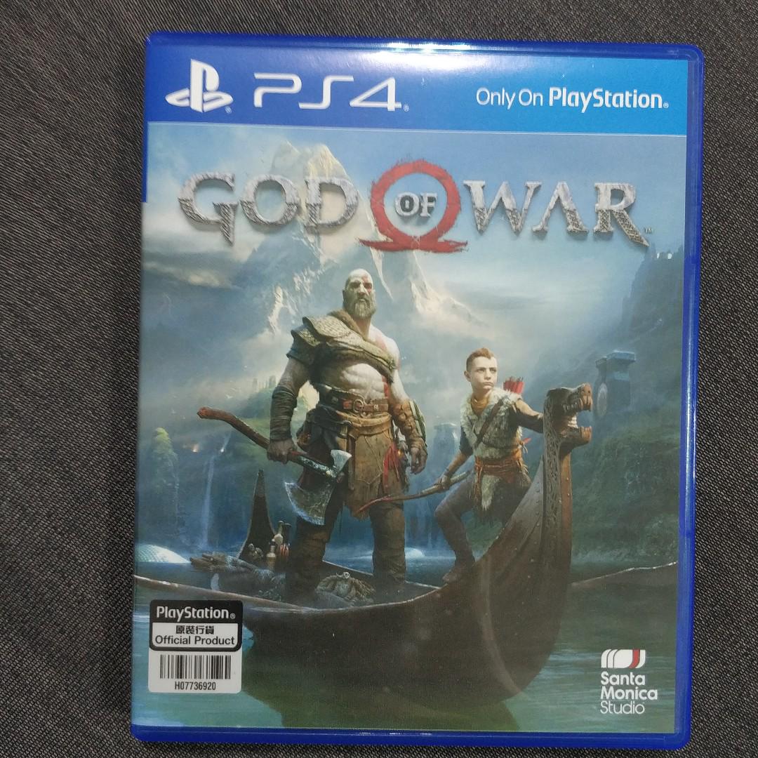 god of war ps4 pre owned