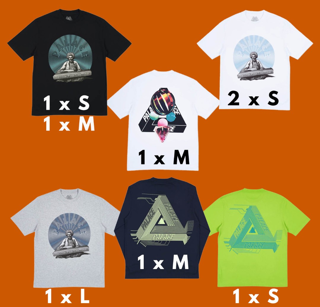Sale Palace Tees Men S Fashion Clothes Tops On Carousell