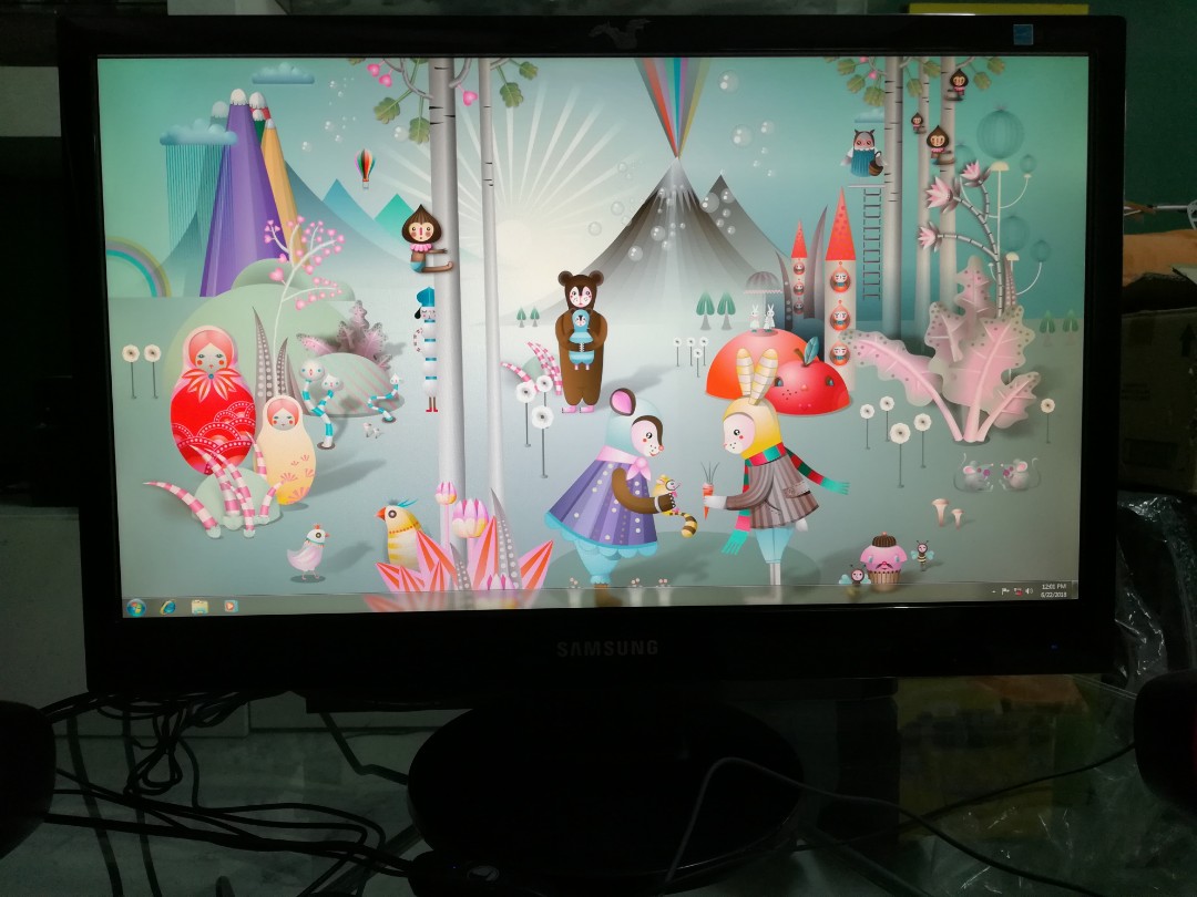 HD 1080P Widescreen LCD Monitor 