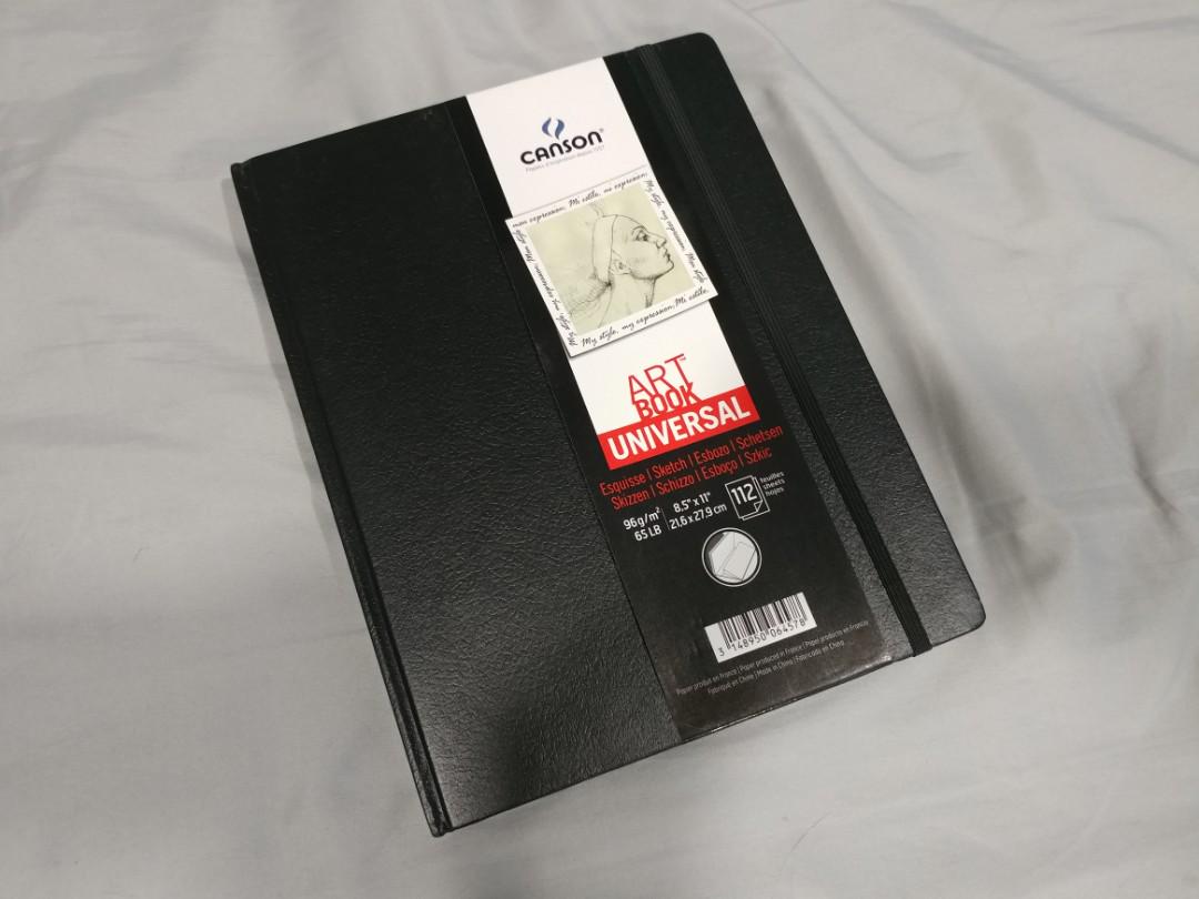 Sketch Book - Canson Art Book ONE - black sketch book - diff