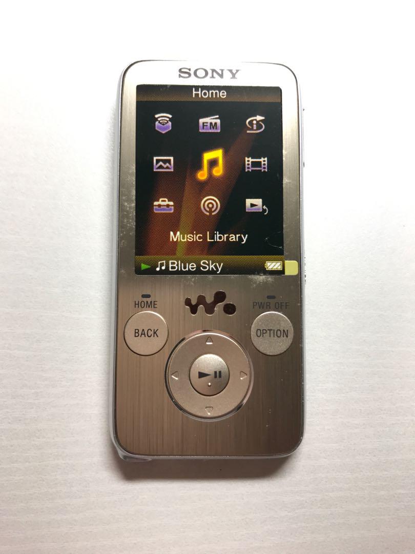 Sony Walkman NWZS736F Gold (4GB) Digital Media Player, Audio, Portable