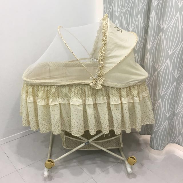 Sweet cherry cheap baby cradle