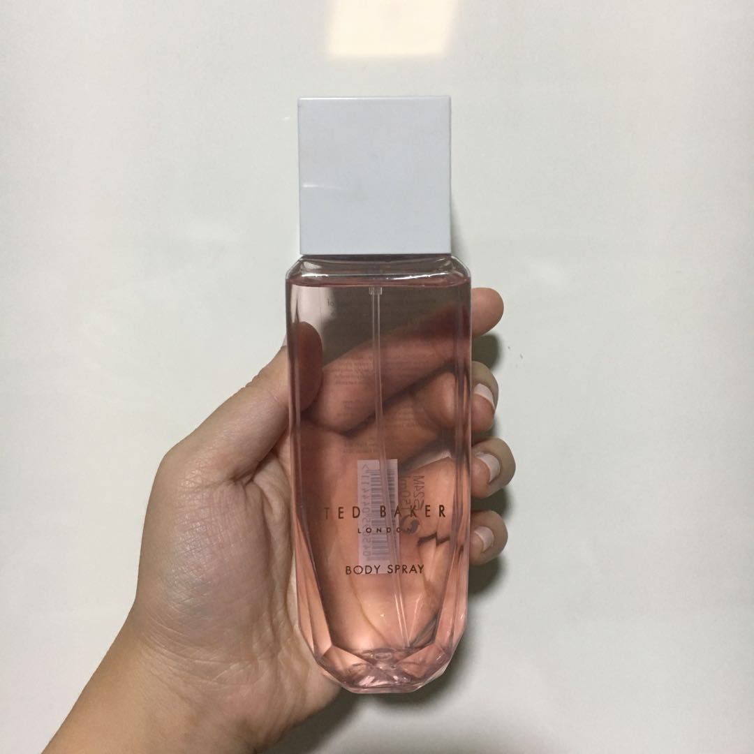 blush pink ted baker spray