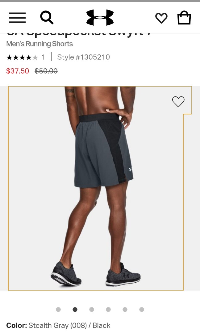 ua speedpocket shorts