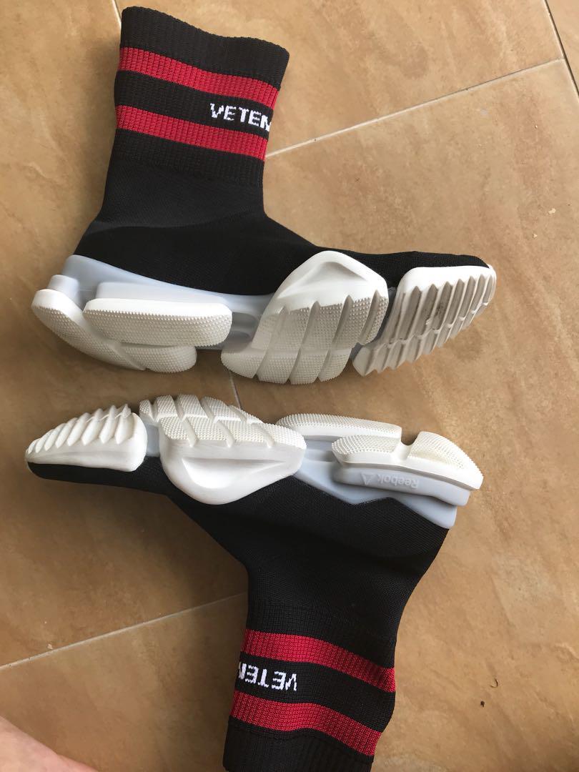 Vetements x Reebok Sock Runner Size US9 Men s Fashion Footwear Sneakers on Carousell
