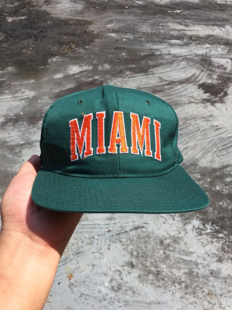 Miami hurricanes starter hat Clearance