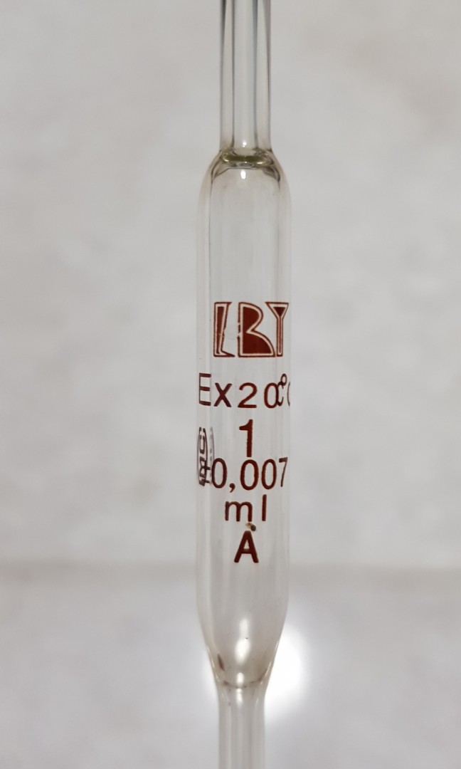 Volumetric Pipette 1ml, Hobbies & Toys, Stationery & Craft, Craft