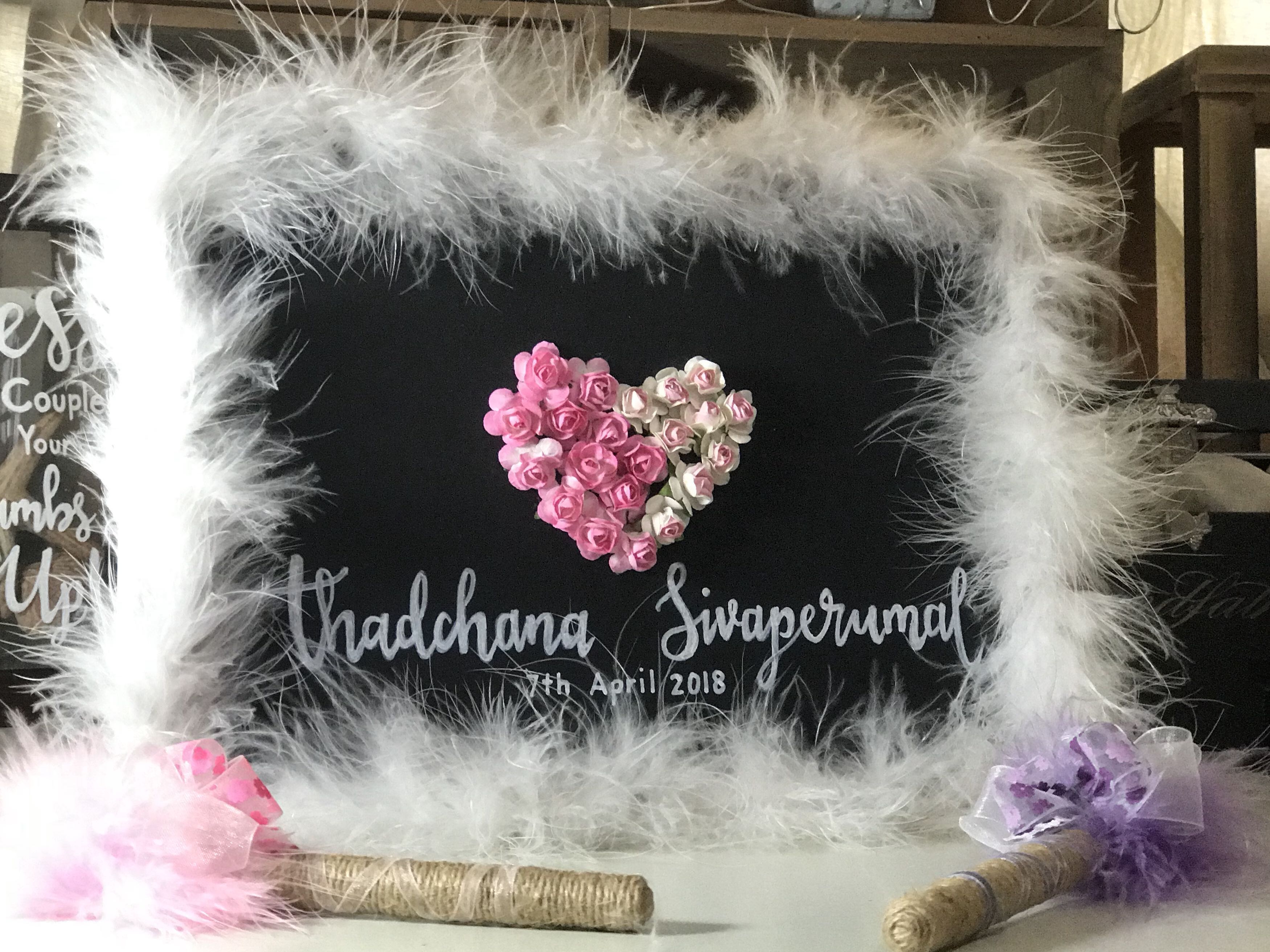 Wedding Guestbook And Pens Set Customisation Design Craft