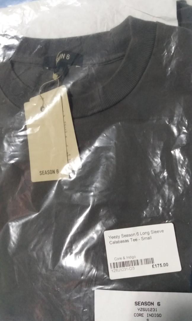yeezy season 6 long sleeve calabasas tee