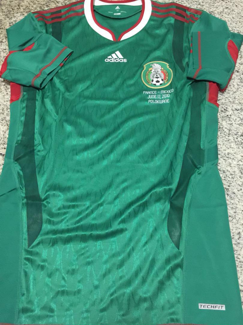 100 Authentic Adidas Player Issue Mexico World Cup Jersey Techfit, Men