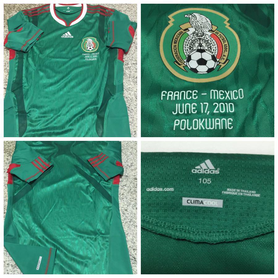 100 Authentic Adidas Player Issue Mexico World Cup Jersey Techfit, Men