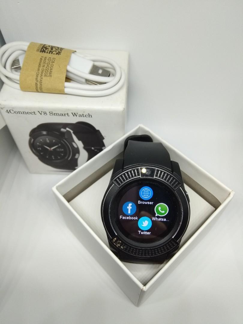 4connect v8 smartwatch hotsell