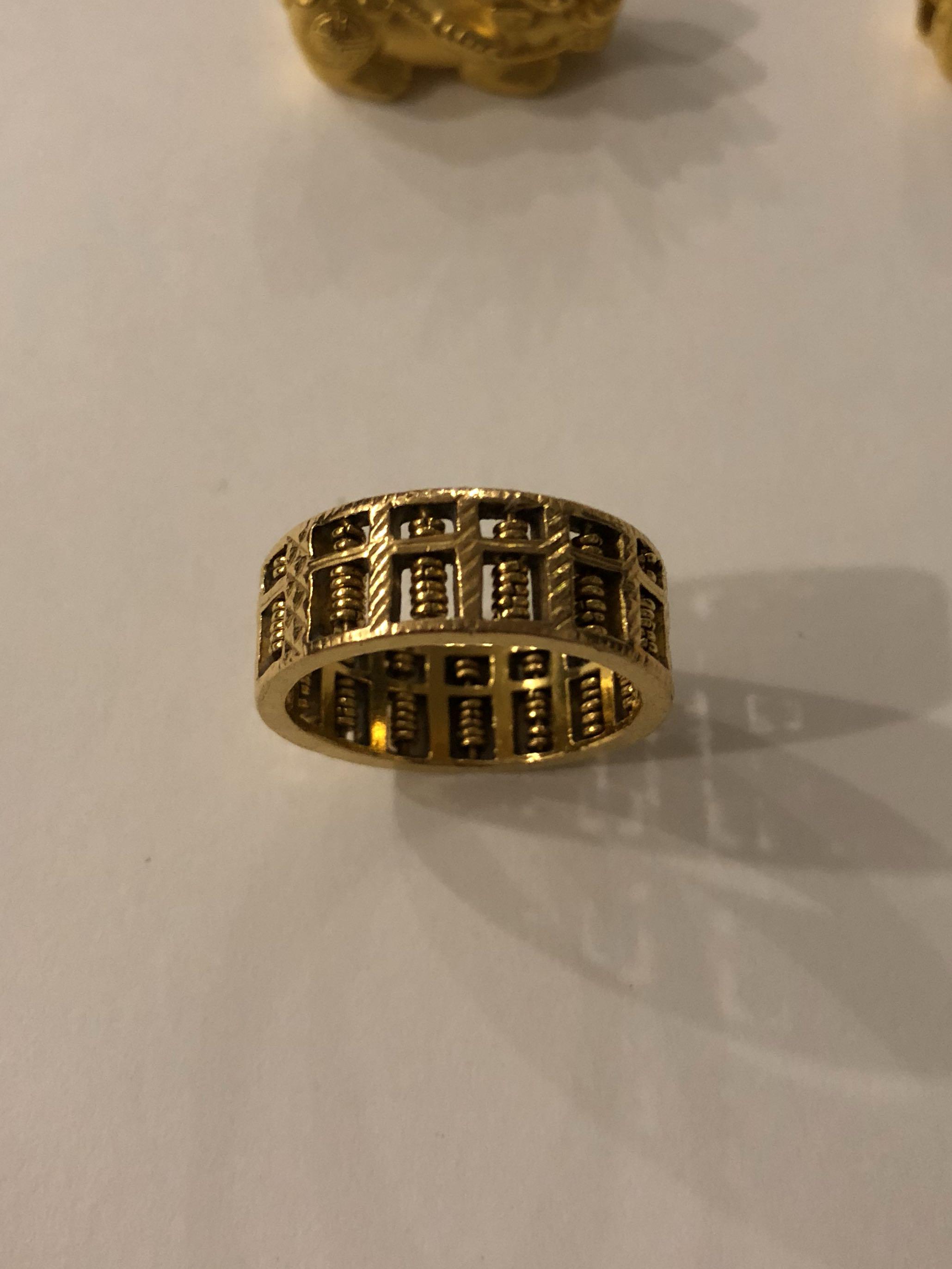 Tomei abacus clearance ring