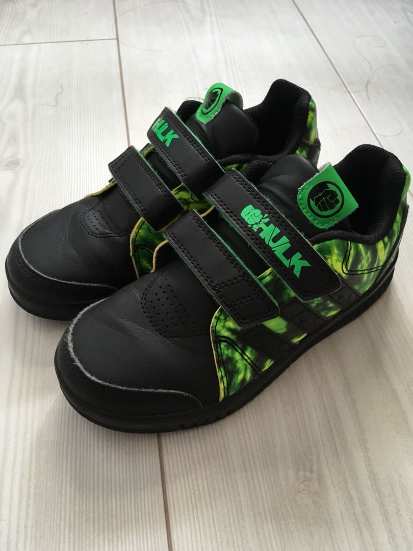 Adidas x Marvel Incredible Hulk shoes 